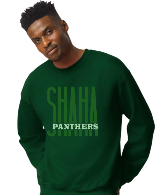 Hockey Large Letters - SHAHA Crewneck