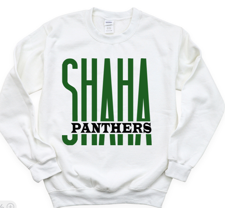 Hockey Large Letters - SHAHA Crewneck