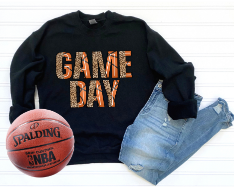 Game Day Basketball - TJ Crewneck