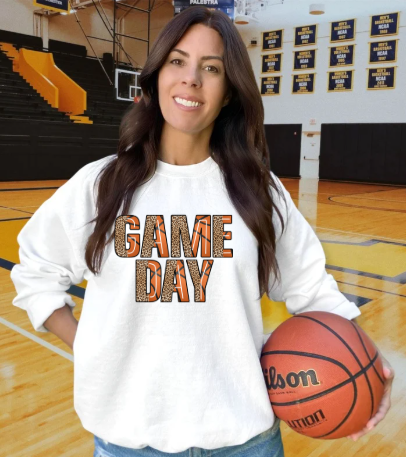 Game Day Basketball - TJ Crewneck
