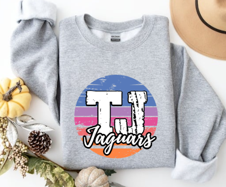 Coastal Wave School Spirit- TJ Crewneck