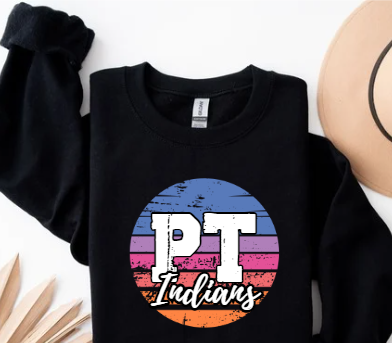 Coastal Wave School Spirit- Peters Township Crewneck