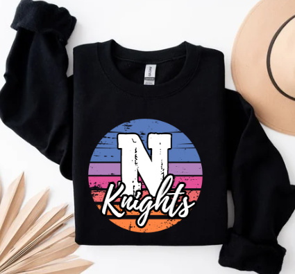 Coastal Wave School Spirit- Norwin Crewneck