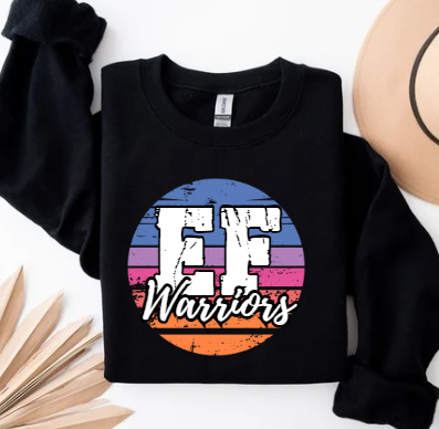 Coastal Wave School Spirit- Elizabeth Forward Crewneck
