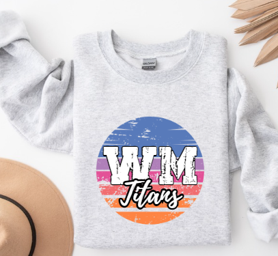 Coastal Wave School Spirit- West Mifflin Crewneck