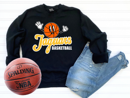 Retro Basketball Dude - TJ Crewneck