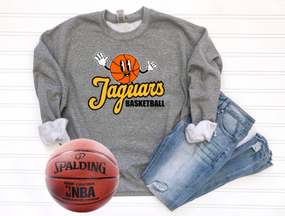 Retro Basketball Dude - TJ Crewneck