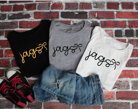 Coquette Cursive School Spirit - TJ Tshirt