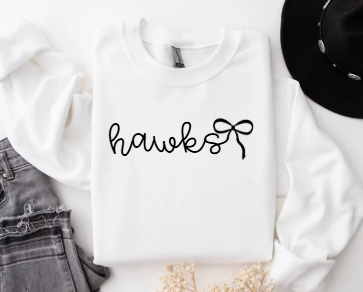 Coquette Cursive School Spirit - Bethel Park Crewneck