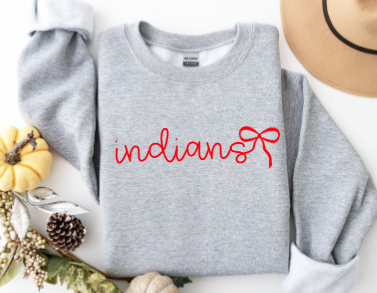 Coquette Cursive School Spirit - Peters Township Crewneck