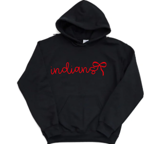 Coquette Cursive School Spirit - Peters Township Hoodie
