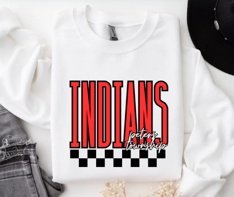 Finish Line Spirit - Peters Township Crewneck