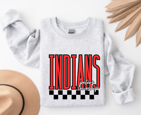 Finish Line Spirit - Peters Township Crewneck