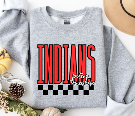 Finish Line Spirit - Peters Township Crewneck