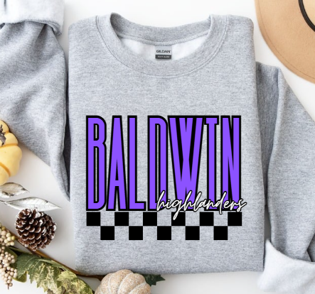 Finish Line Spirit - Baldwin Crewneck