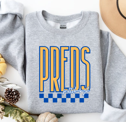 Finish Line Spirit - Preds Crewneck