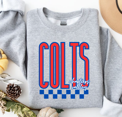 Finish Line Spirit - Chartiers Valley Crewneck