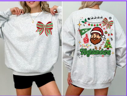 Jingle All the Way - Highlanders Crewneck