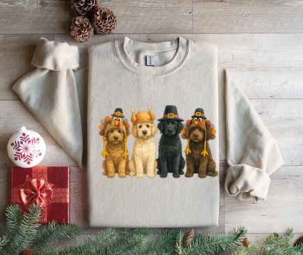 Four Little Turkeys - Crewneck