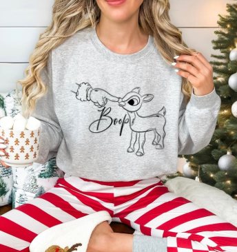 Boop! Rudolph- Crewneck