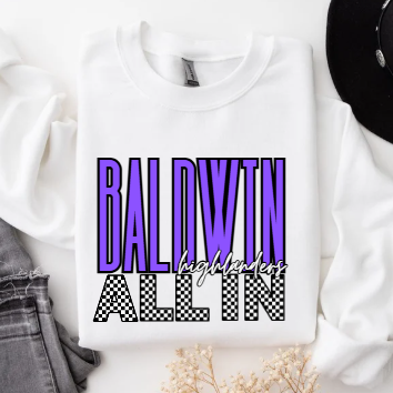 Finish Line Spirit All In - Baldwin Crewneck