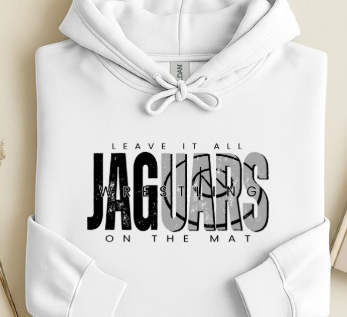 Leave it All on the Mat - TJ Wrestling Hoodie