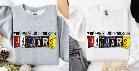 License Plate Jaguars - Crewneck TJ