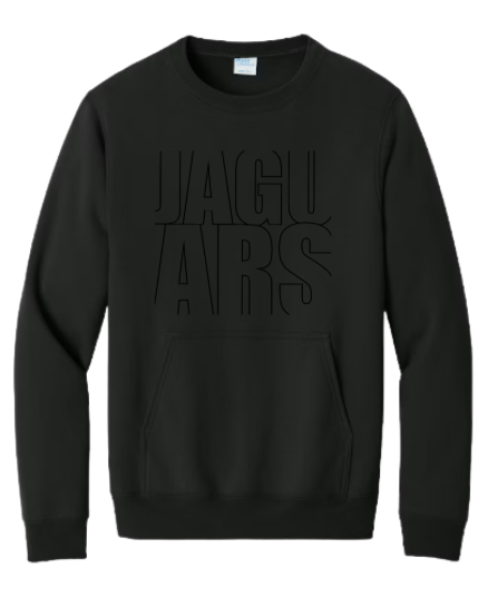 Large Jaguars - Pocket Crewneck