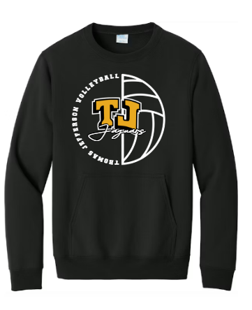 Split Court Classic - Pocket Crewneck TJ