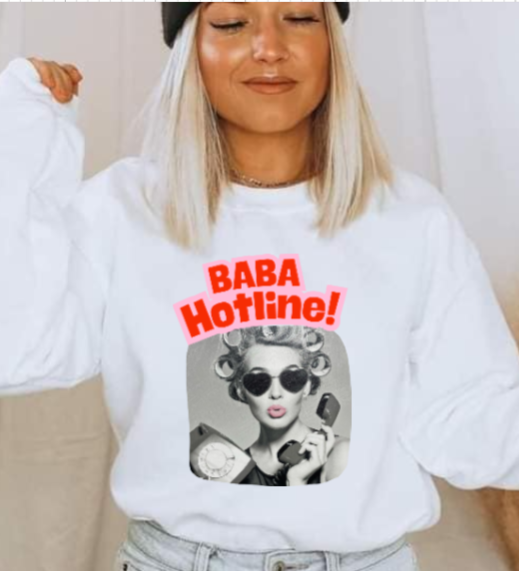 Baba Hotline - Crewneck