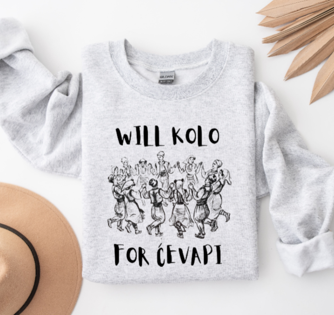 Will Kolo For Cevapi - Crewneck