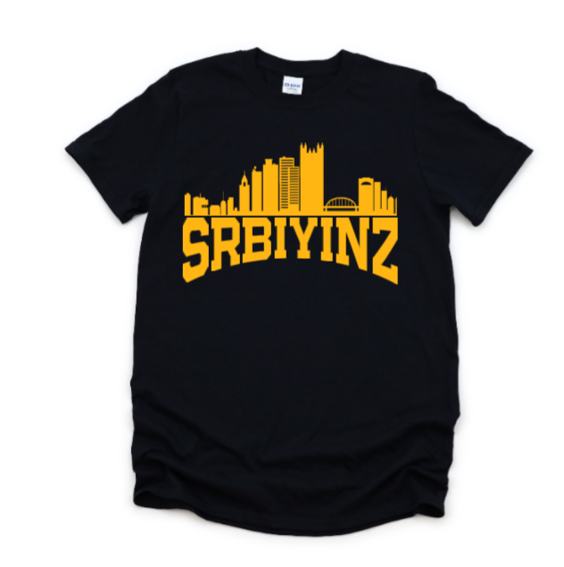 Pgh Skyline Srbiyinz - Tshirt