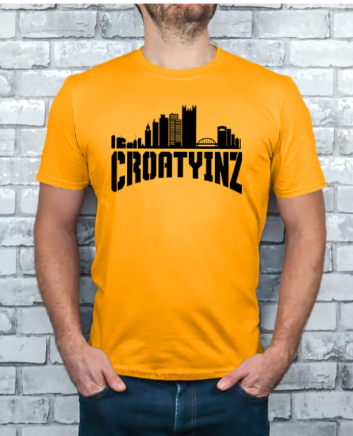 Pgh Skyline Croatyinz - Tshirt