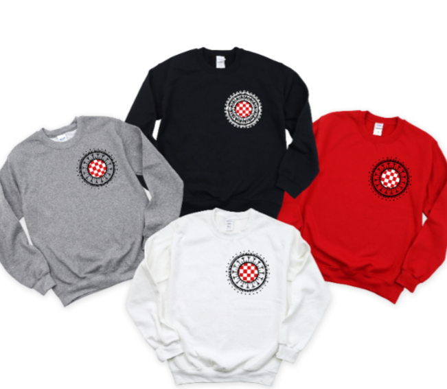 Rankin Hrvatski Dom Corner Breast With Back - Long Sleeve Tshirt