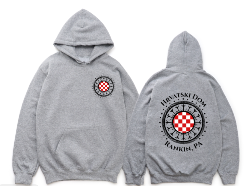Rankin Hrvatski Dom Corner Breast With Back- Hoodie