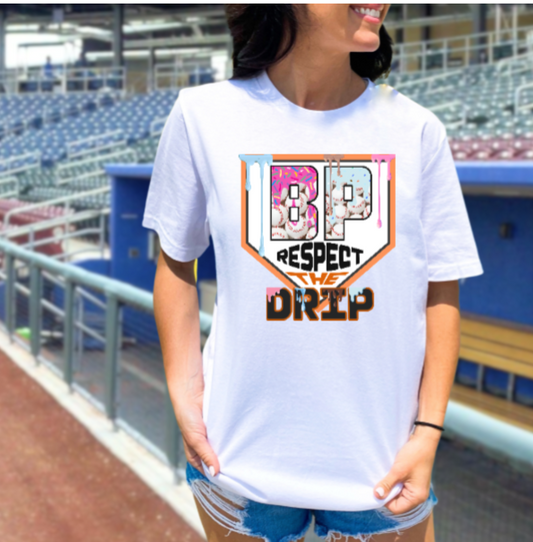 Respect the Drip Tshirt - Baseball Bethel Park