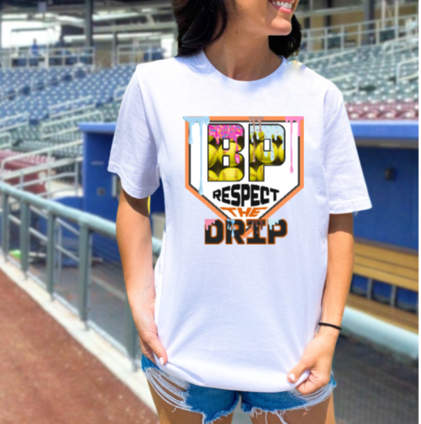 Respect the Drip Tshirt - Softball Elizabeth Forward