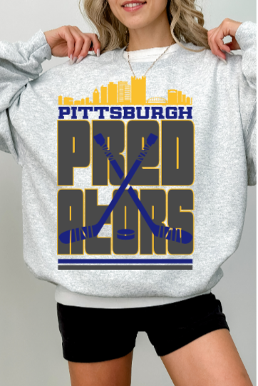 Predators Block Couture Crewneck