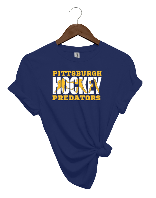 Hockey Silhouette - Predators Tshirt