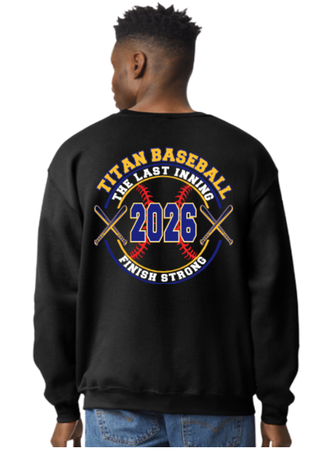 1 WM Baseball Final Inning - Crewneck