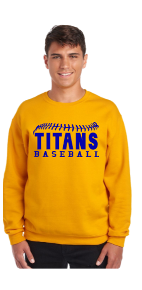 Baseball Laces - WM Crewneck