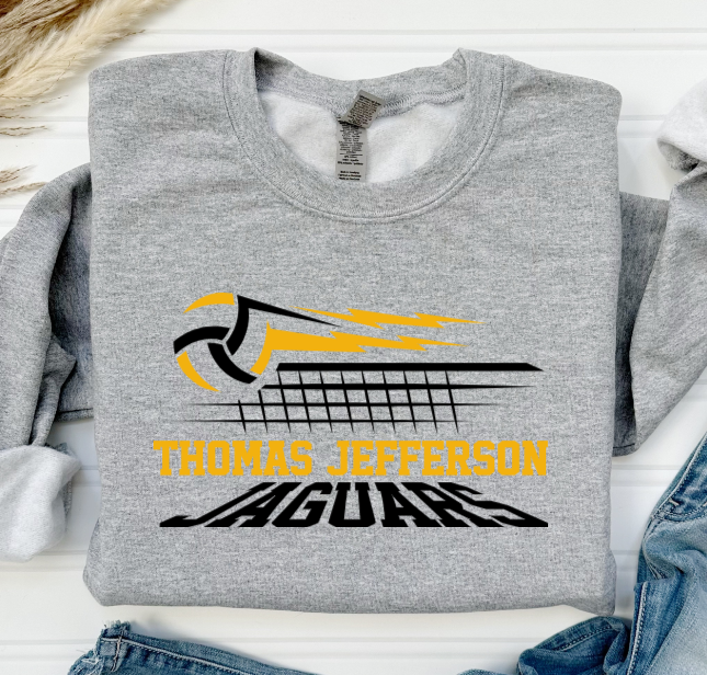 Volleyball Net - TJ Jaguars Crewneck