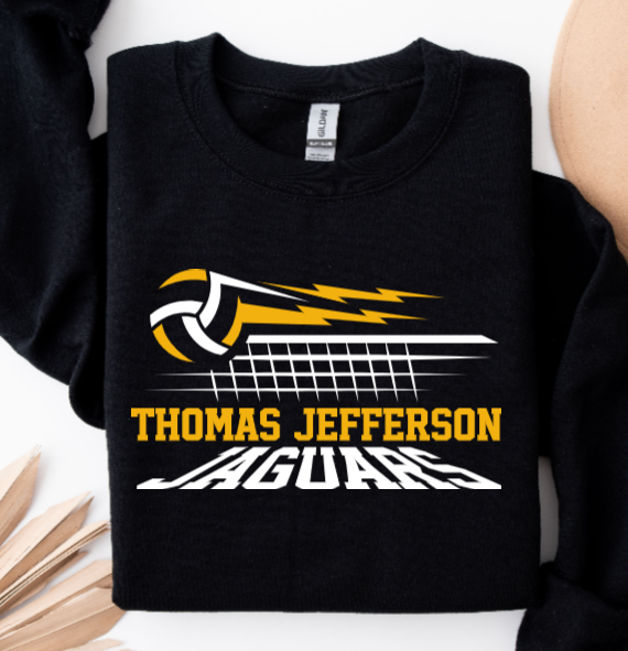 Volleyball Net - TJ Jaguars Crewneck