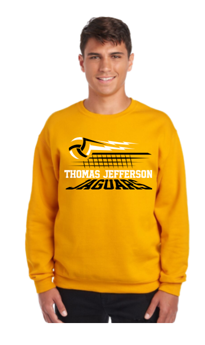 Volleyball Net - TJ Jaguars Crewneck
