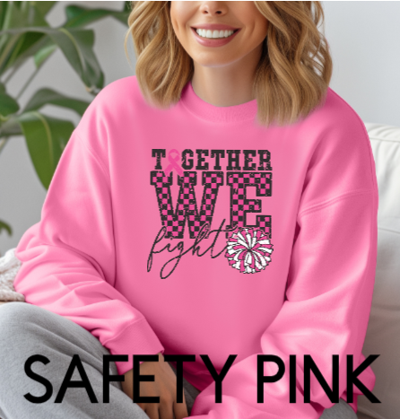Together We Fight Checkered - Crewneck
