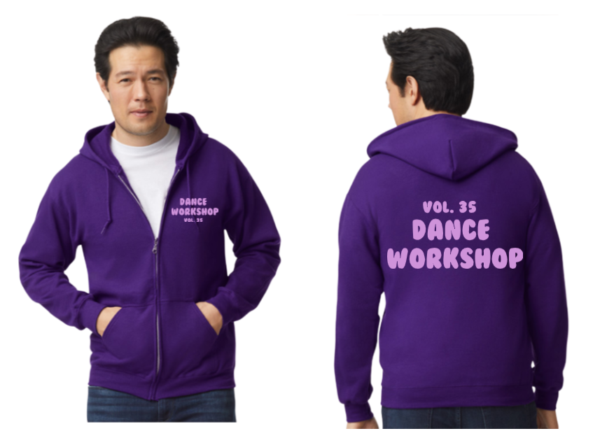 Dance Workshop Fox Zip Up Hoodie
