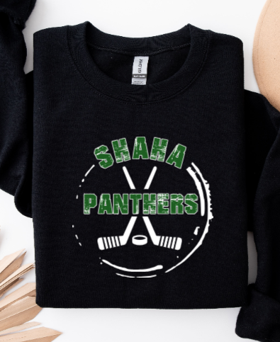 Grunge Circle Hockey - SHAHA Crewneck