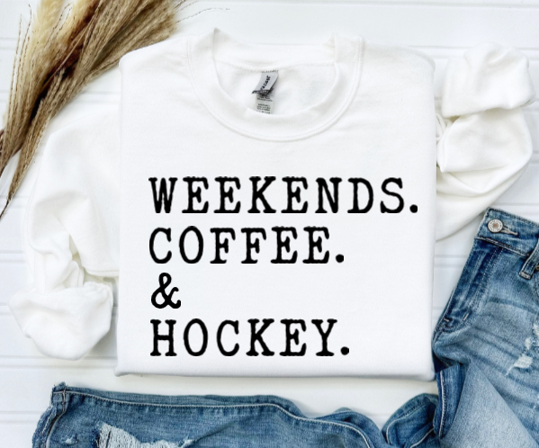 Weekends Coffee Hockey - Predators Crewneck