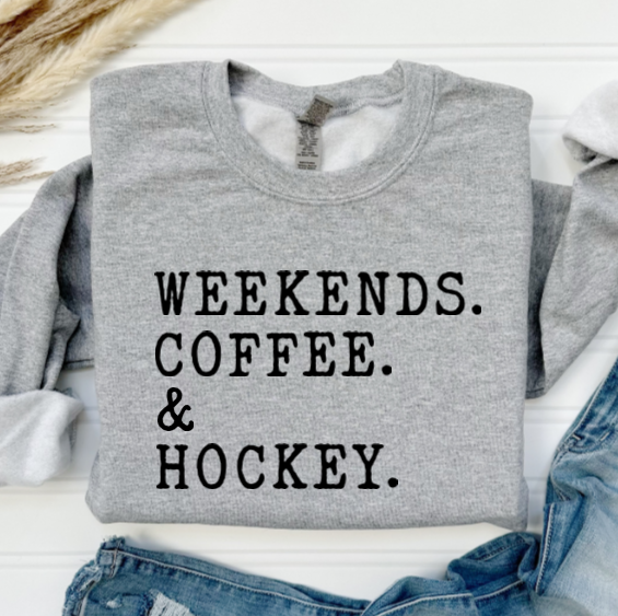 Weekends Coffee Hockey - Predators Crewneck