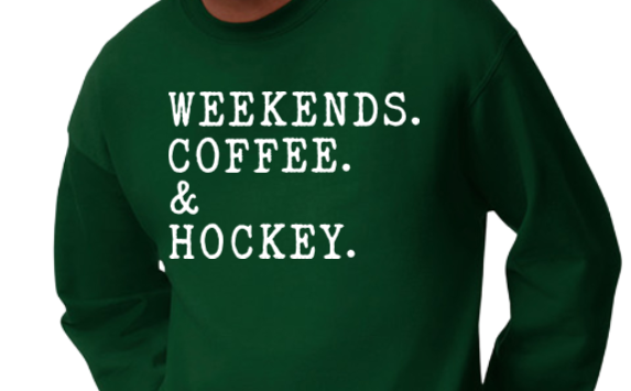 Weekends Coffee Hockey - SHAHA Crewneck